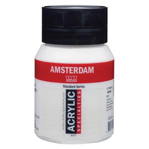 Royal Talens Amsterdam Acrylic Paint - (16.9oz/500ml) Pearl White