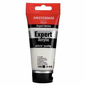 Amsterdam Expert Acrylic 75ML- Titanium White (105)