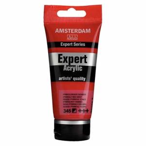 Amsterdam Expert Acrylic 75ML- Pyrrole red Deep (345)