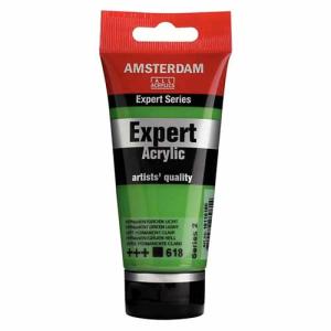 Amsterdam Expert Acrylic 75ML- Perm Green Light (618)