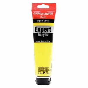 Amsterdam Expert Acrylic 150ML- Perm Lemon Yellow (254)