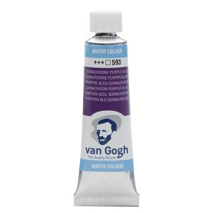 Royal Talens Van Gogh Water Colour - (.3oz/10ml) Quinacridone Purple Blue