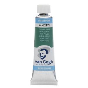 Royal Talens Van Gogh Water Colour - (.3oz/10ml) Phthalo Green
