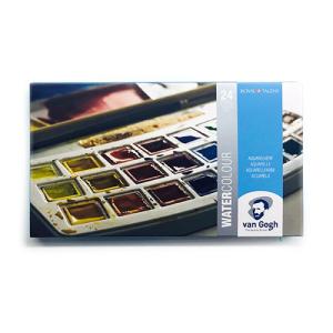 Royal Talens Van Gogh Water Color Painting Set - (24 Pans) Basic Set