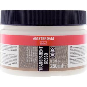 Amsterdam Gesso - (8.5oz/250ml) Transparent