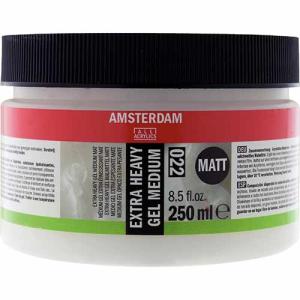 Amsterdam Acrylic Extra Heavy Gel Medium Matt- 250ml