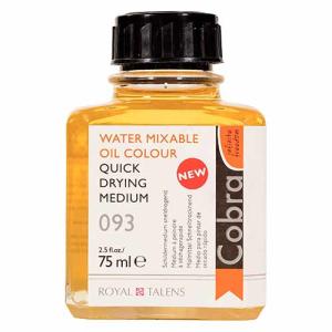 Royal Talens Cobra Water Mixable Oil Paint Quick Dry Medium- 75ml  24281093