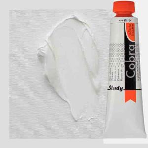 Royal Talens Cobra Study Water Mixable Oil Paint 40ml  Zinc White 104