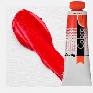 Royal Talens Cobra Study Water Mixable Oil Paint 40ml Pyrrole Red 315