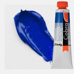 Royal Talens Cobra Study Water Mixable Oil Paint 40ml Cobalt Blue Light 512