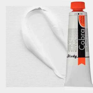 Royal Talens Cobra Study Water Mixable Oil Paint 200ml Titanium White 105