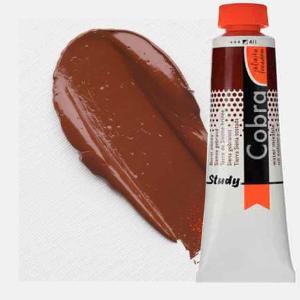 Royal Talens Cobra Study Water Mixable Oil Paint 200ml Burnt Sienna 411