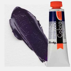 Royal Talens Cobra Study Water Mixable Oil Paint 200ml Permanent Blue Violet 568