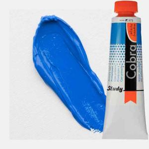 Royal Talens Cobra Study Water Mixable Oil Paint 200ml Primary Cyan 572