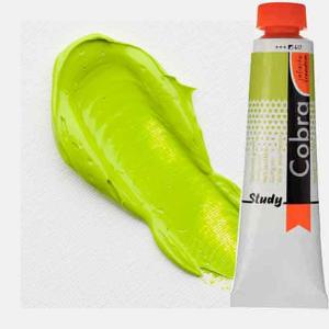 Royal Talens Cobra Study Water Mixable Oil Paint 200ml Yellowish Green 617