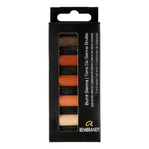 Rembrandt Soft Pastel 5 Half Stick Micro Set- Burnt Sienna