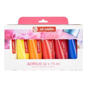 Royal Talens Art Creation Acrylic Paint Set - 12x75ml  3582812M