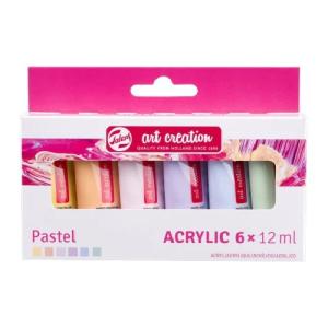 Royal Talens Art Creation Acrylic Paint Set - Pastels 6x12ml  9021862M