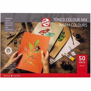 Royal Talens Toned Warm Colours Mix Pad- 8.3x11.7 (50shts)