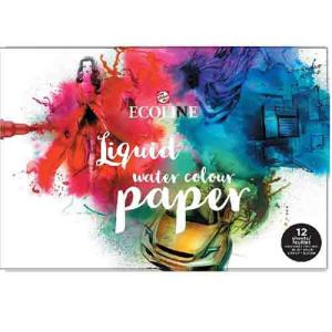 Ecoline Liquid Watercolor Print Paper Pad 9.4" x 12.6" -   (12ct Sheets, 140lb)