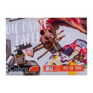 Cobra Oil Painting Paper 11.7" x 16.5" A3(10 sheets, 140lb)   93050001
