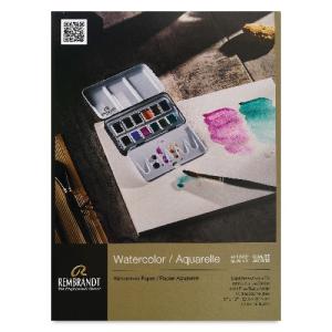 Rembrandt Watercolor Paper Pad Cold Press Fine 100% Cotton- 9"x12" (10shts)