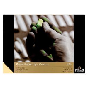 Rembrandt Pastel Paper Pad Light Colors 11.7"x16.5", 75lbs 30 sheets  93082942