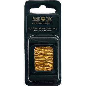FineTec Pearlescent Watercolor Pan refill- Olympic Gold