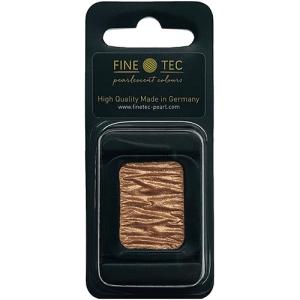 FineTec Pearlescent Watercolor Pan refill- Bronze