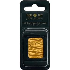 FineTec Pearlescent Watercolour Pan refill- Pearl Gold