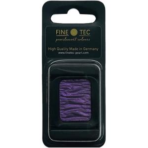 FineTec Pearlescent Watercolour Pan refill- Amethyst
