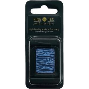 FineTec Pearlescent Watercolour Pan refill- Sapphire Blue