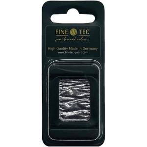 FineTec Pearlescent Watercolour Pan refill- Platinum