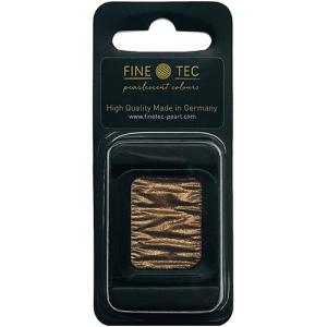 FineTec Pearlescent Watercolour Pan refill- Hazelnut