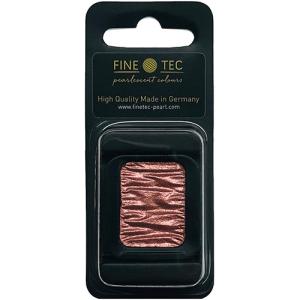 FineTec Pearlescent Watercolour Pan refill- Golden Rose