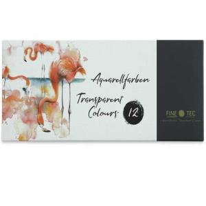 FineTec Aquarellfarben Transparent Watercolors 12Pan Set