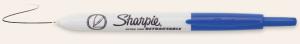 Sharpie Retractable Ultra Fine Point Permanent Marker - Blue