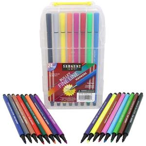 Sargent Bullet Fine Line Marker Set - (24 Pack)