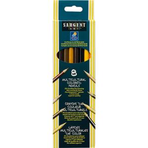 Sargent Colored Pencils - (8 Pack) Multicultural