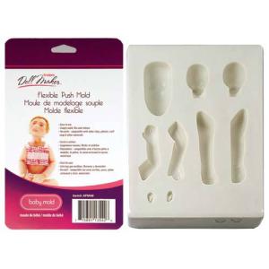 Sculpey Flexible Push Mold - Baby