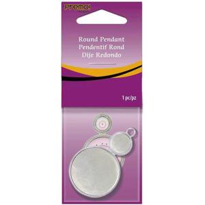 Sculpey Premo Double Round Pendant (1 Piece)