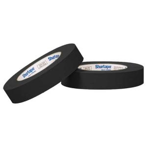 Shurtape General Purpose Colored Masking Tape 1" - Black