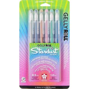Sakura Gelly Roll Stardust Pens - (6 Pack) Meteor