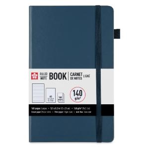 Sakura A5 Notebook - Deep Indigo, 5.1" x 8.3", Ruled  52415