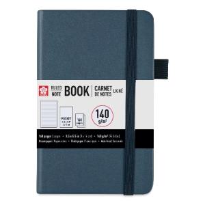 Sakura Pocket Notebook - Deep Indigo, 3.5" x 5.5", Ruled  52419