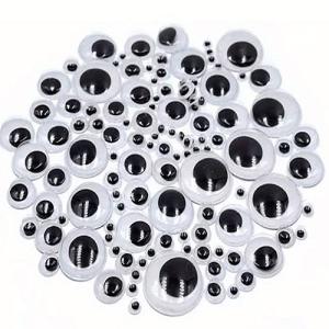 Assorted Size Wiggley Eyes - (100 Pack)