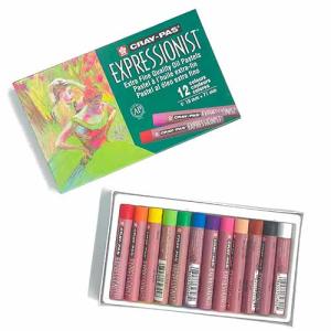 Cray-Pas Expressionist Oil Pastels Set- 12pc