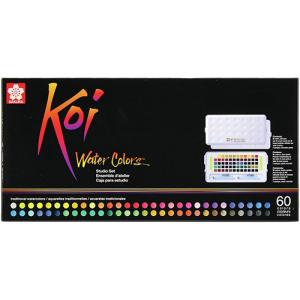 Sakura Koi Water Colors Studio Set - (60 Colors)