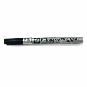 Sakura Pen-Touch Calligrapher Pen- Silver, 1.8