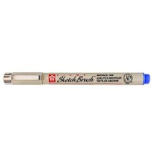 Sakura Pigma Micron Pen - Blue, Sketch Brush